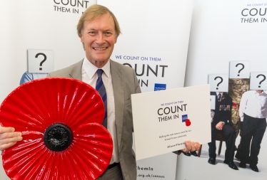 Sir David pledges to Count them In